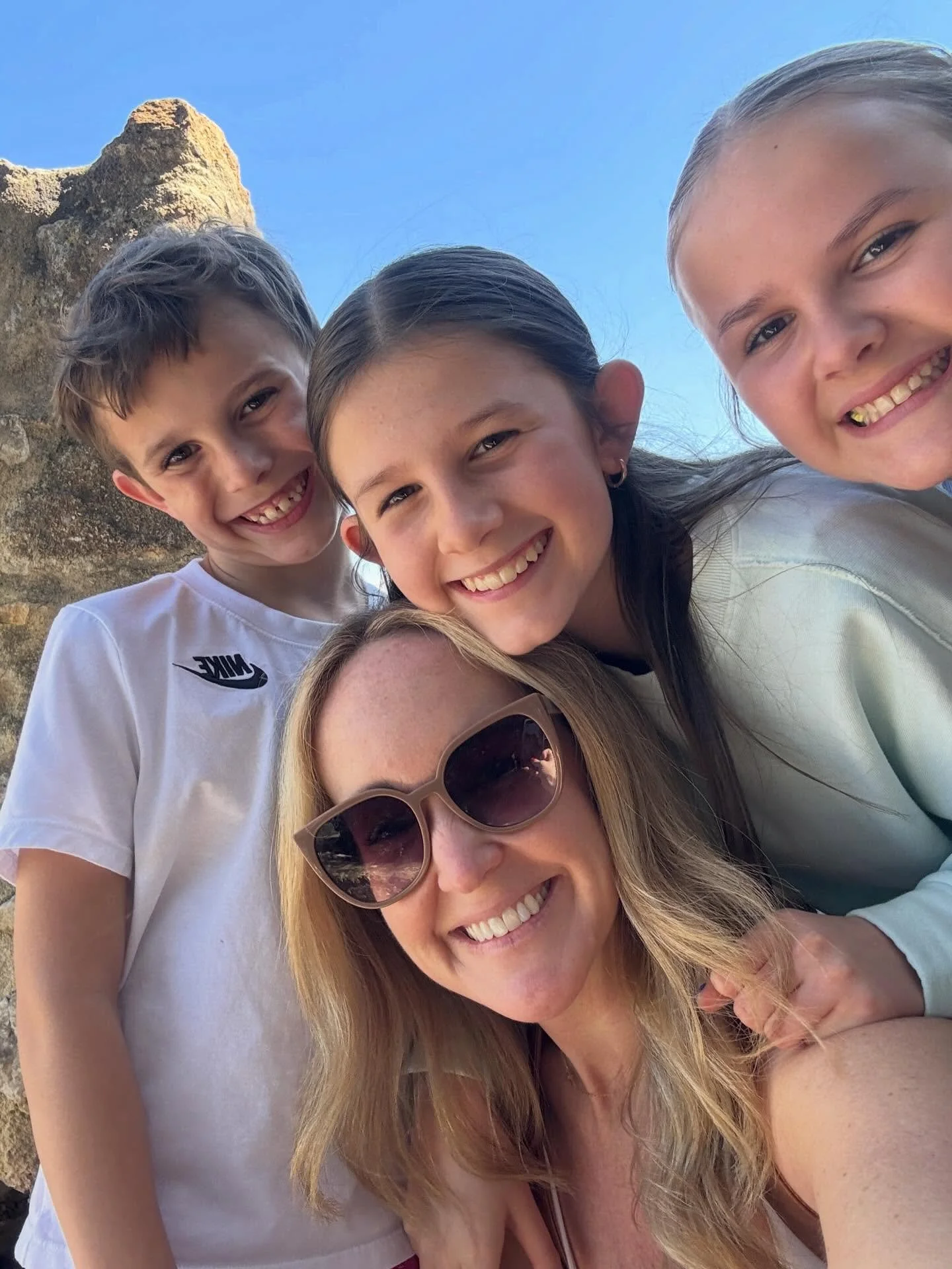 Lisbon, Portugal 🇵🇹 We adventured to Portugal and Spain for Spring Break this year. Here is one little blip of our trip. Call me crazy, but I love going through old castles. Love our adventures together!! These kids of ours are champs when it comes