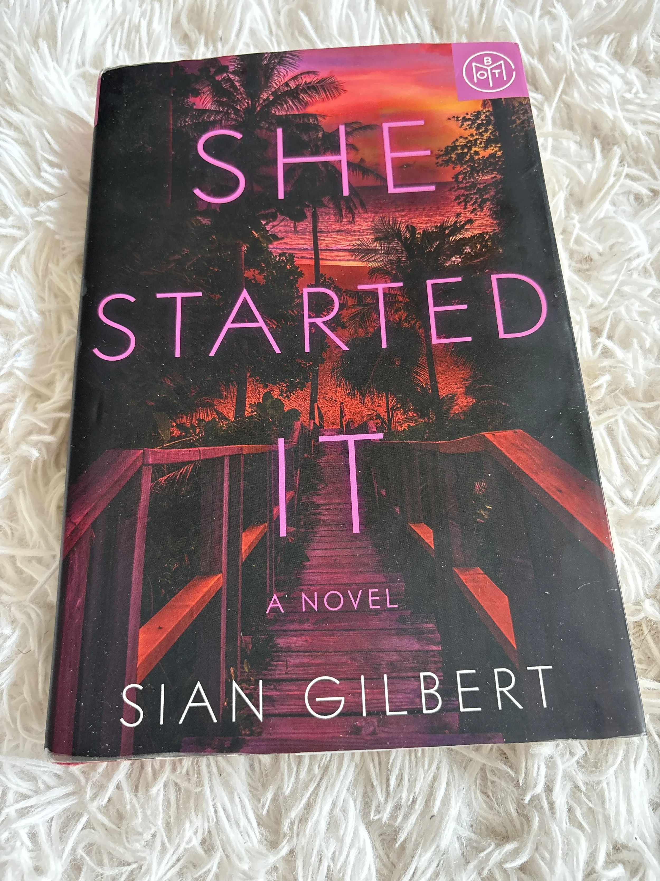 She started it