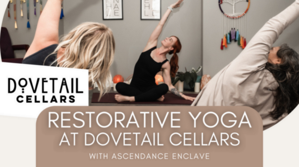 Restorative yoga with Leigh from Ascendance Enclave