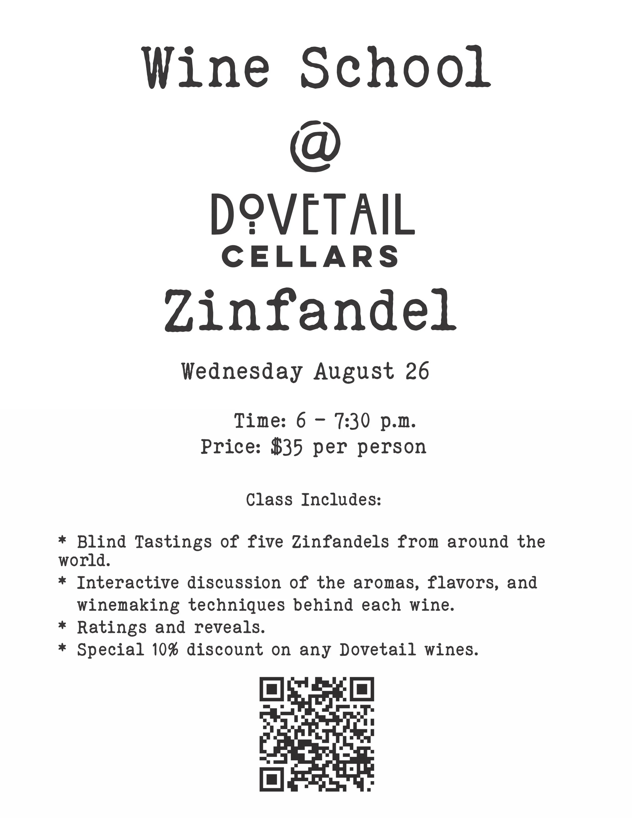 Wine School - Zinfandel