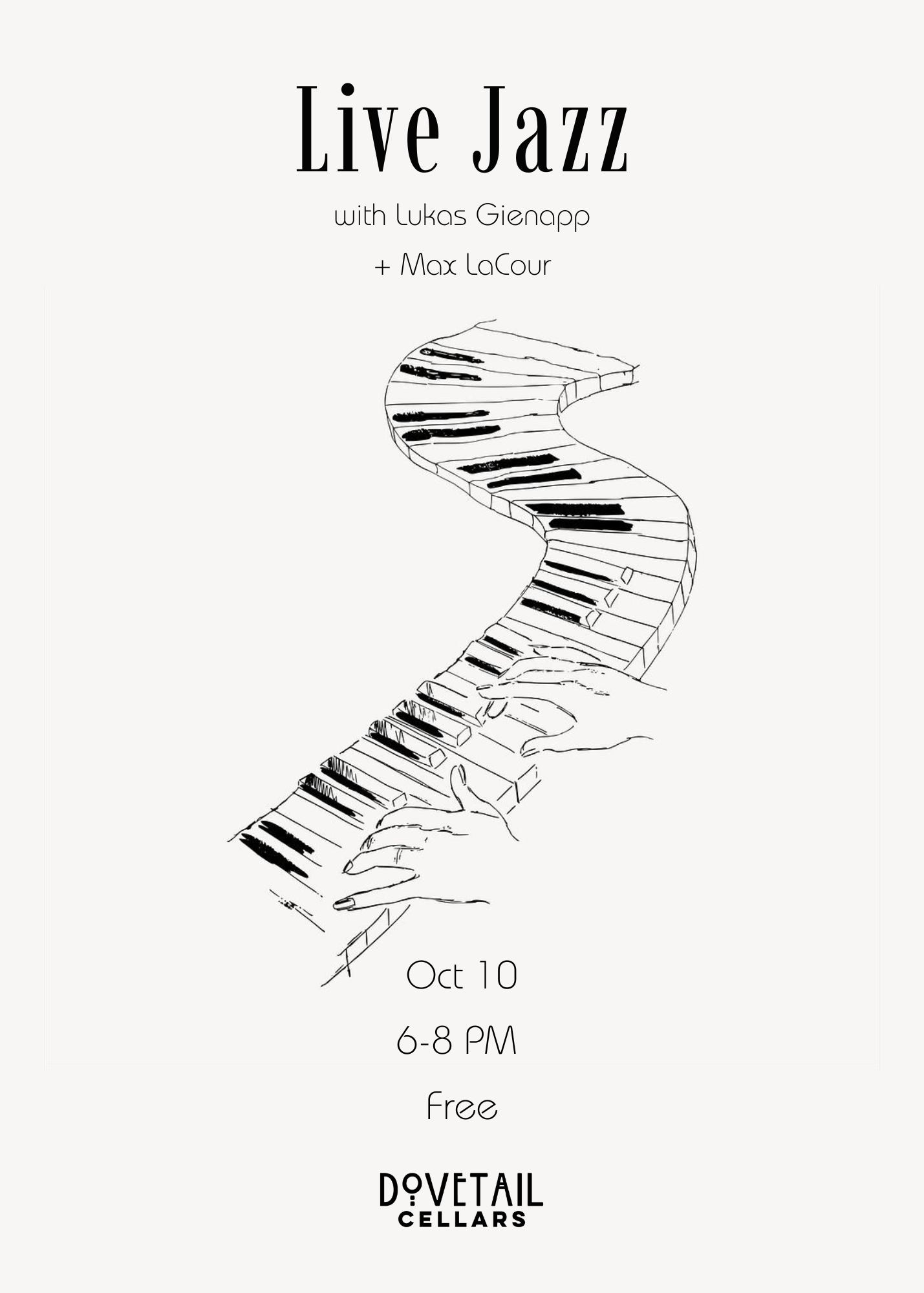 Second Saturday Jazz - Lukas Gienapp and Max LaCour