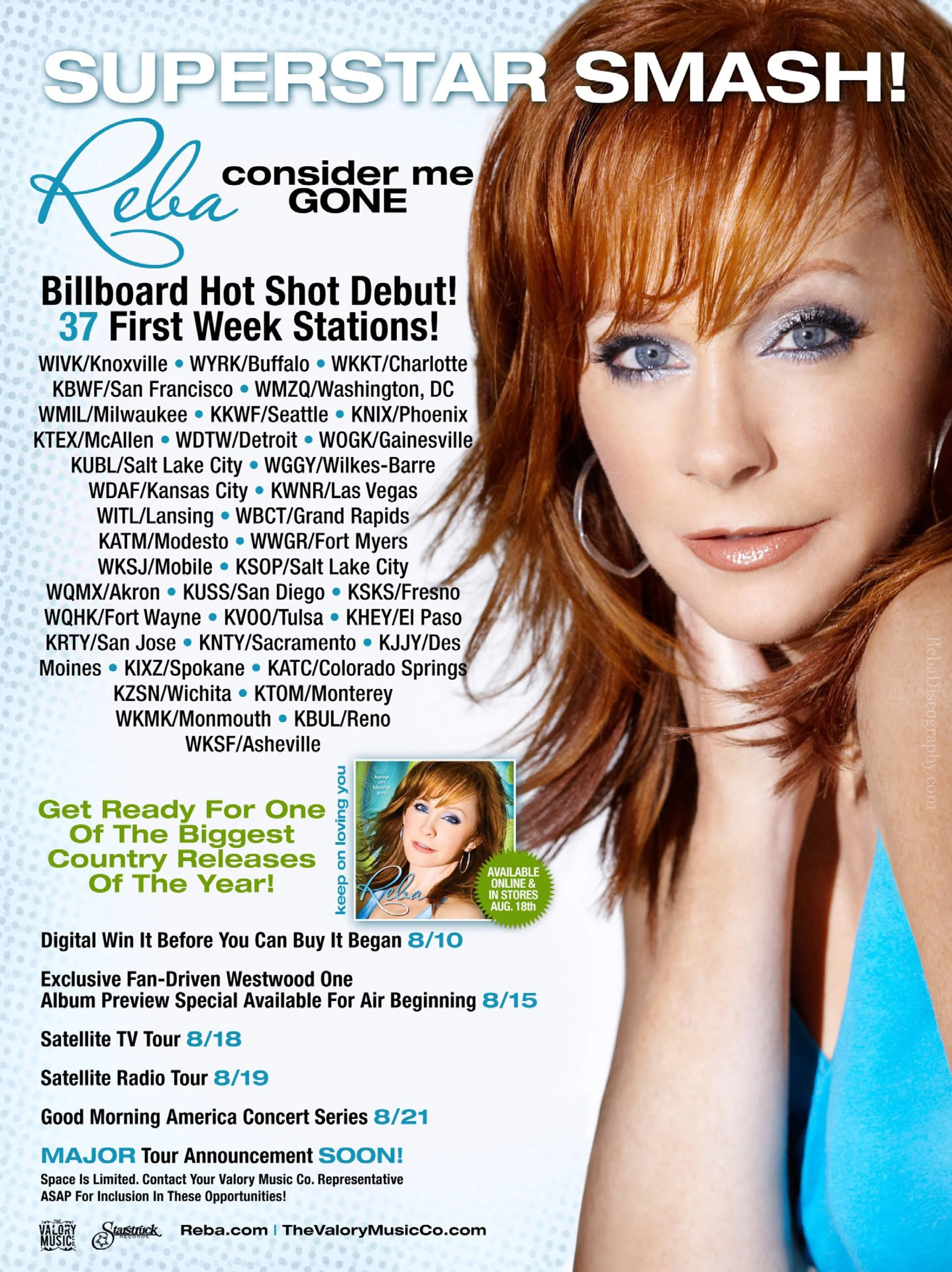 Consider Me Gone Trade Publication Advertisement