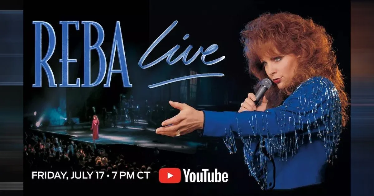 REBA MCENTIRE SET TO RELEASE REBA: LIVE CONCERT SPECIAL EXCLUSIVELY ON YOUTUBE