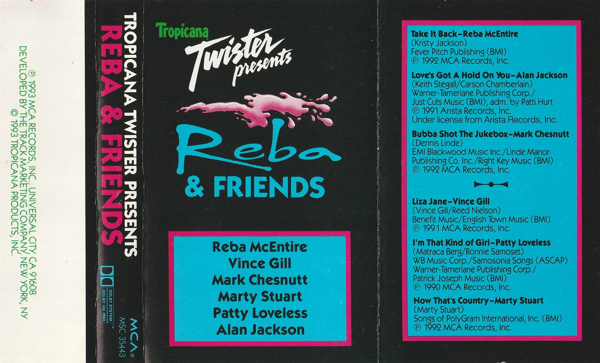 Various Artists - Tropicana Twister Presents Reba & Friends.jpg