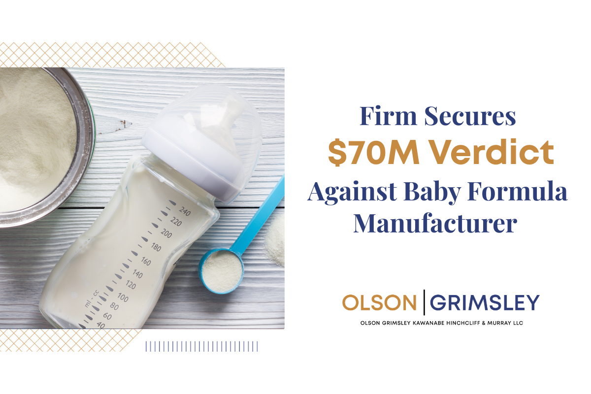$70M Verdict Against Baby Formula Manufacturer