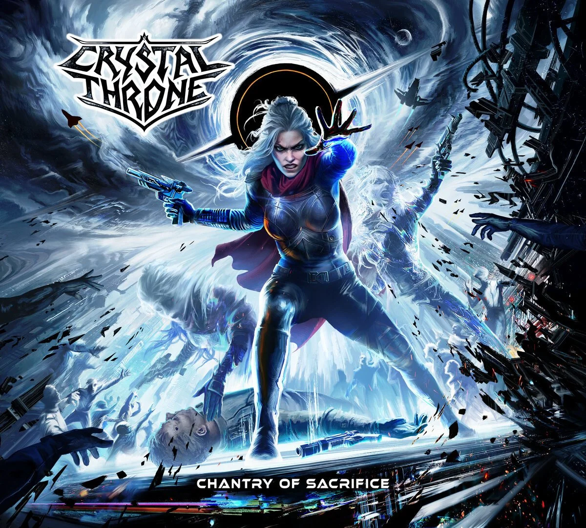 CRYSTAL THRONE - Chantry Of Sacrafice (cover design)