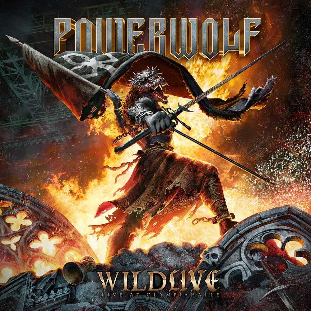 POWERWOLF - Wildlive (cover design)