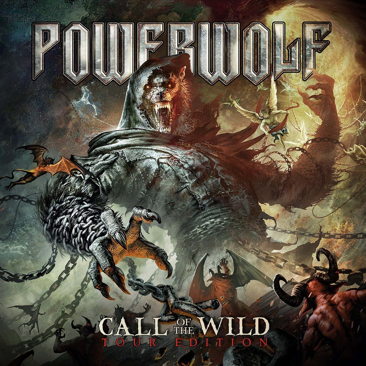 POWERWOLF - Call of the Wild (Tour edition cover design)