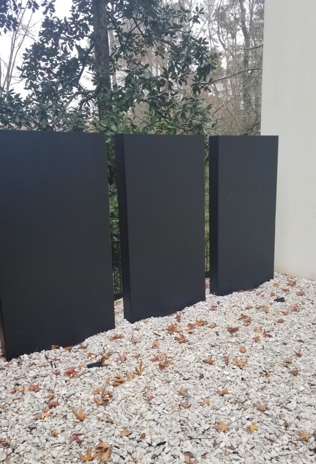 Faux Privacy Walls