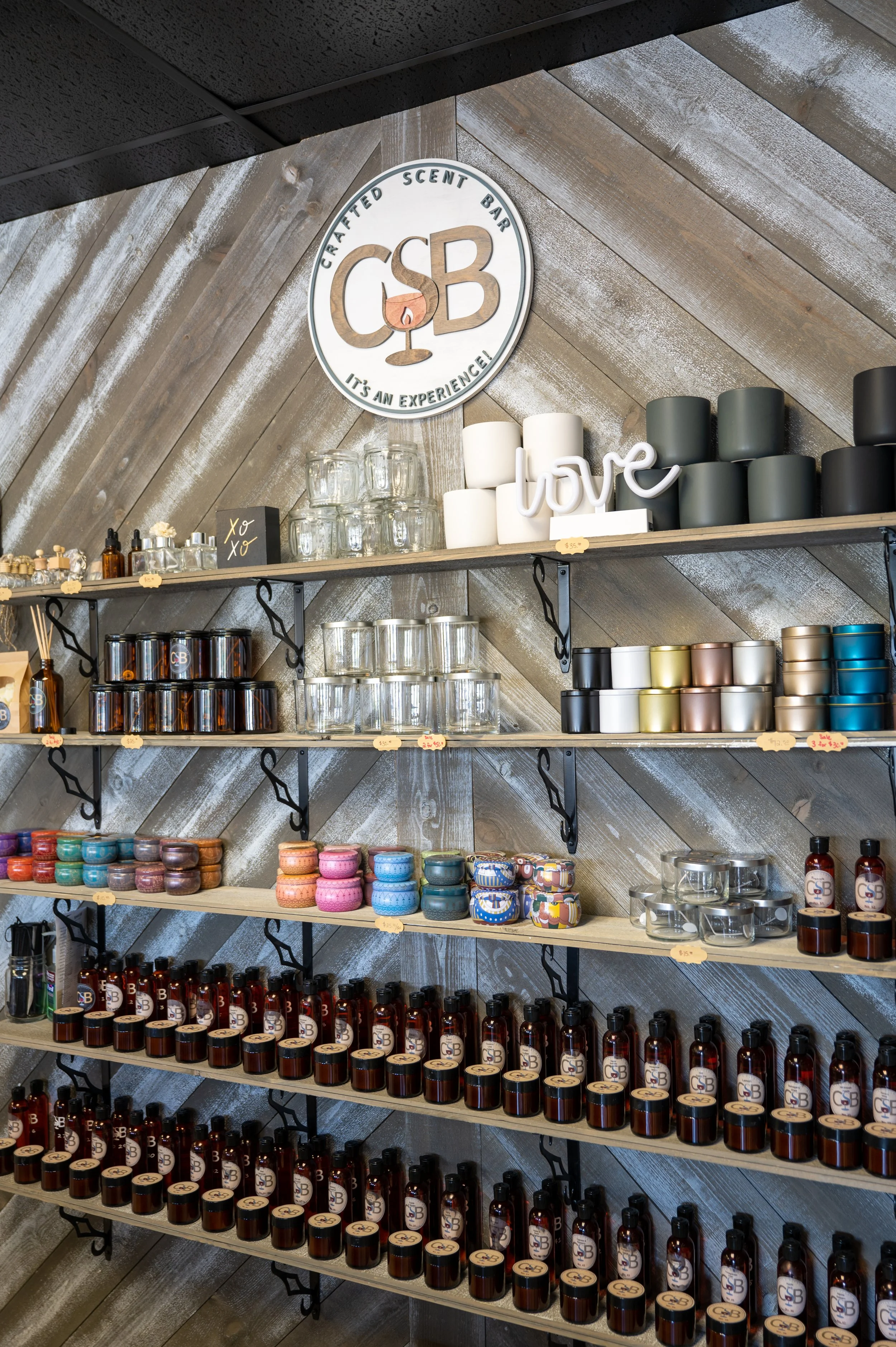 Vessels and Scent oils