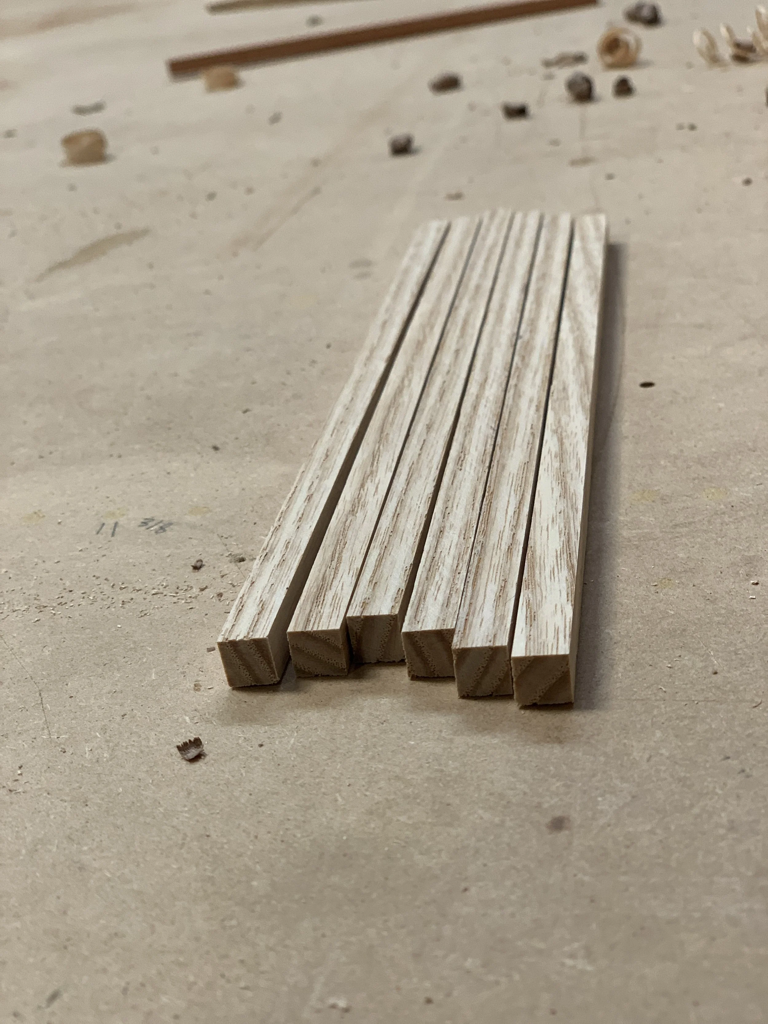 white oak blanks