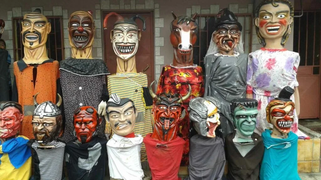 Traditional Masks in San Jose Costa Rica