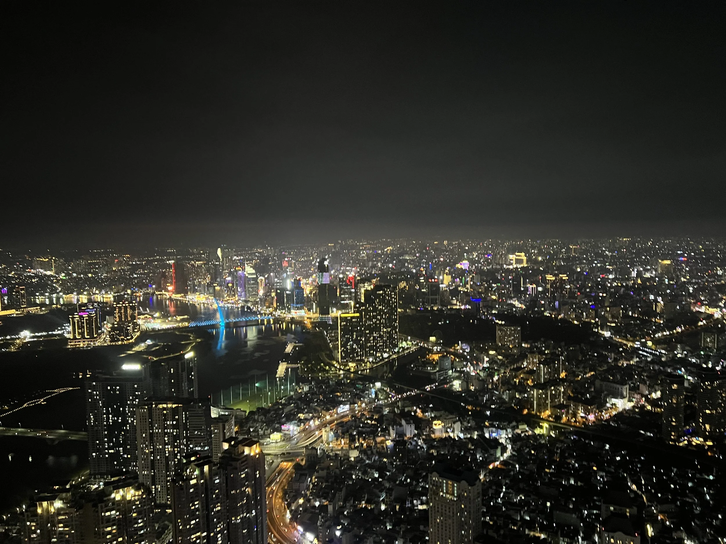 HCMC from the top of Landmark 81