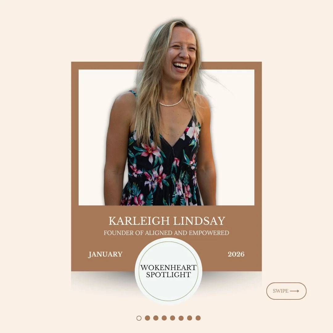 Who knew a random Threads post would turn into one of my favorite WokenHeart conversations?

Every now and then you meet someone who&rsquo;s actually walking the talk. That&rsquo;s Karleigh Lindsay, founder of @alignedandempowered111, women&rsquo;s e