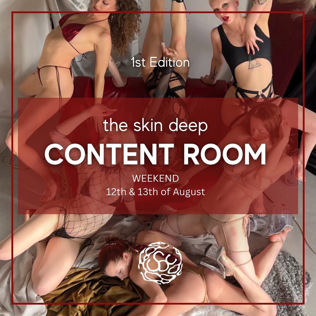 s3xy performers &amp; content creators, have you heard of our Content Room?? 🌹 it&rsquo;s like a Content House, except that it&rsquo;s in our gorgeous sun-lit studio in Amsterdam and is equipped with all the s3xy things 🤍 spread the word!

bring yo