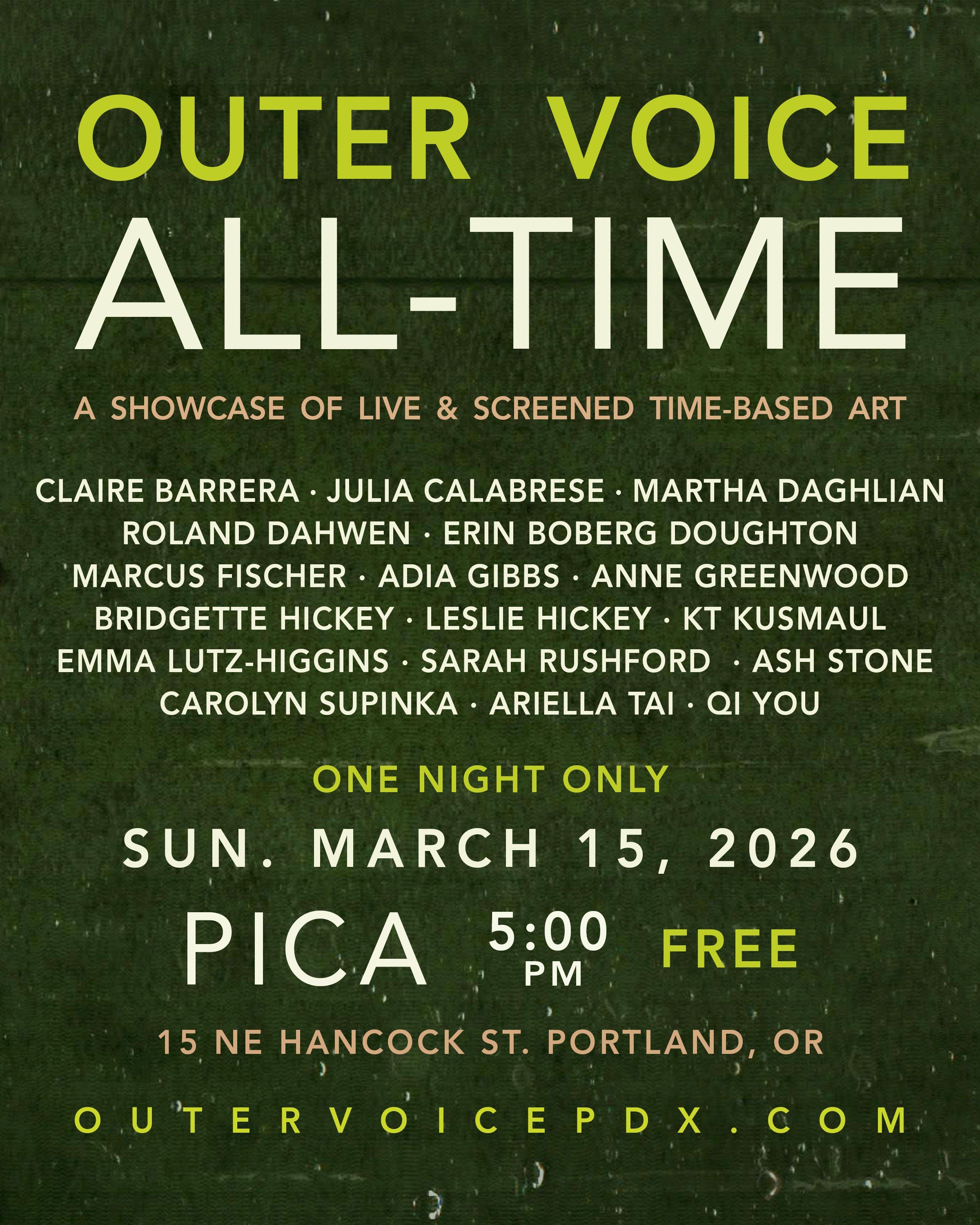 OUTER VOICE ALL-TIME