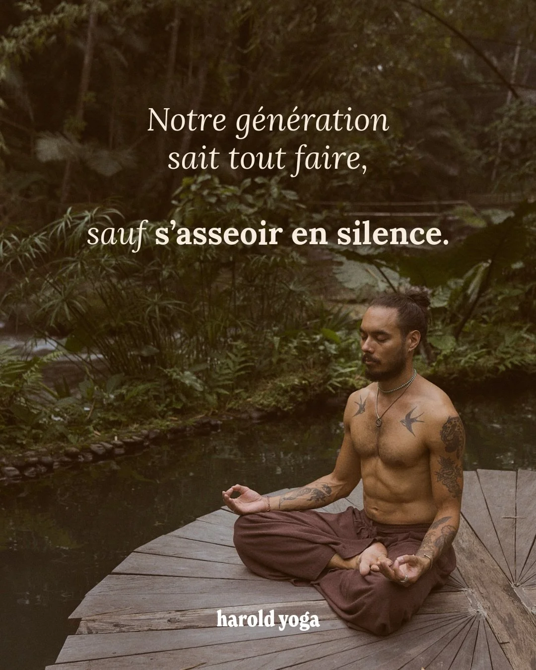 Notre &eacute;poque valorise le bruit et r&eacute;compense ceux qui ne s&rsquo;arr&ecirc;tent jamais. Mais le silence n&rsquo;est pas un vide &agrave; combler, c&rsquo;est un espace o&ugrave; l&rsquo;on redevient disponible &agrave; soi, et par exten