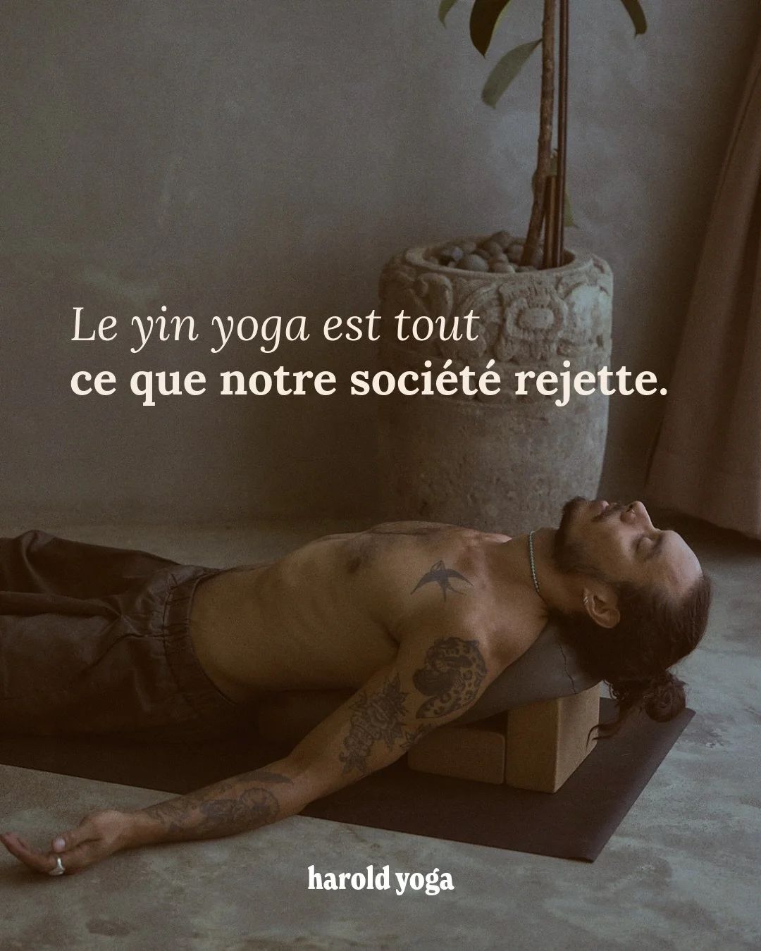 Si tu n&rsquo;as pas encore os&eacute; essayer le yin yoga, je te comprends. La phrase que j&rsquo;entends le plus souvent avant une premi&egrave;re s&eacute;ance est &laquo; je n&rsquo;ai pas le temps de m&rsquo;arr&ecirc;ter &raquo;. 

J&rsquo;ai g