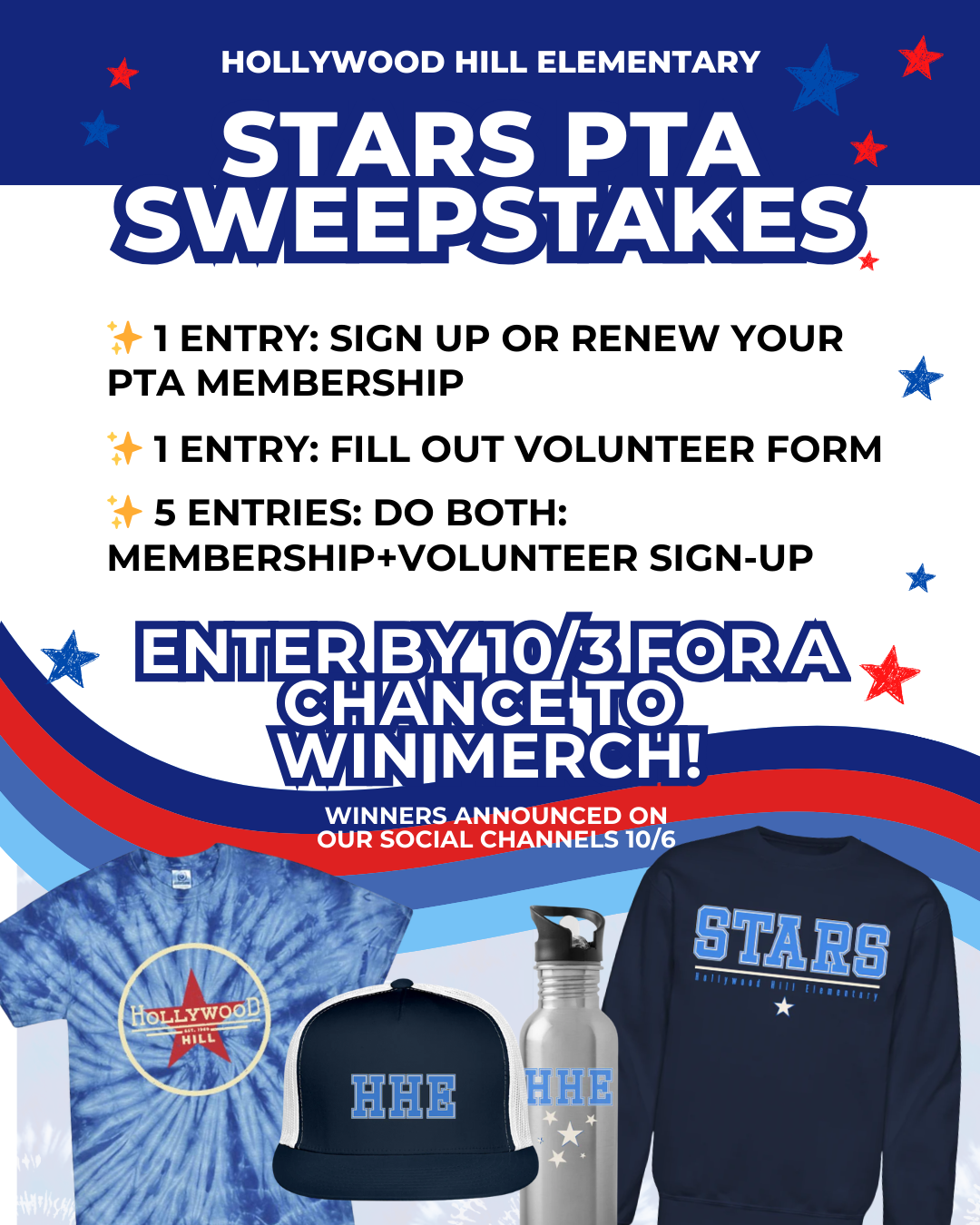 Merchandise giveaway!