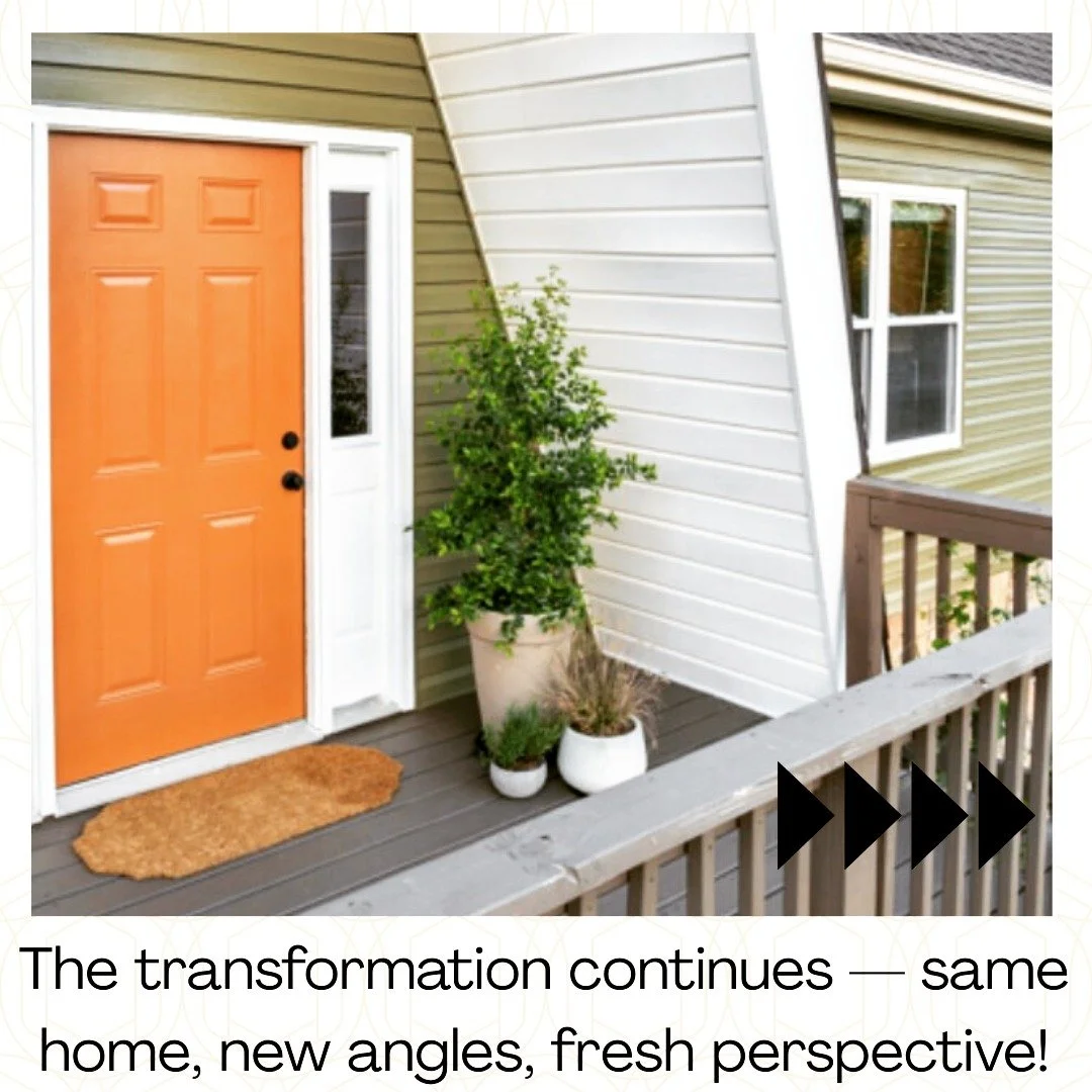 The transformation continues &mdash; same home, new angles, fresh perspective! 😍