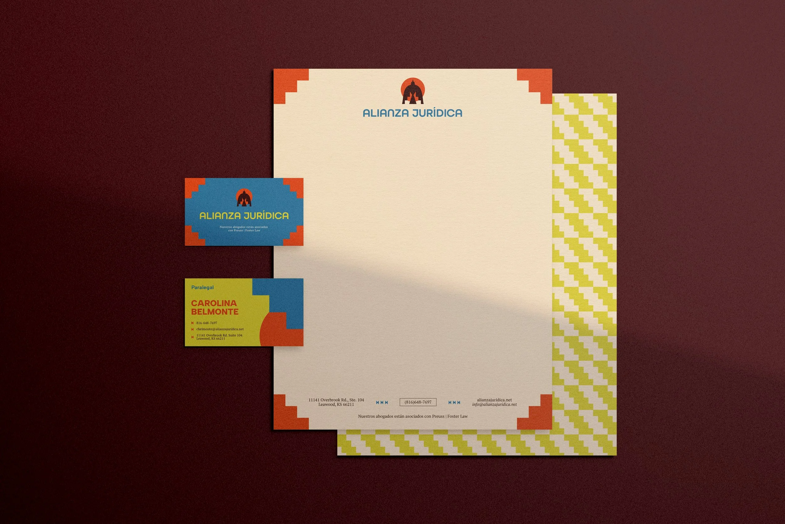 Alianza Jurídica - Brand Identity