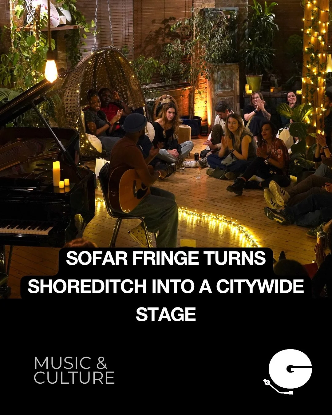 The first-ever Sofar Fringe Festival transformed Shoreditch into a citywide stage - a day packed with live music, talks, and creative energy. Spread across ten venues, the festival brought together more than 50 artists, celebrating community, collabo