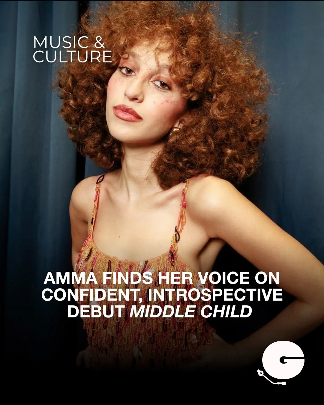 What does it mean to be a middle child in a family of successful musicians? ★

Amma (@amma) answers with Middle Child, a debut album that&rsquo;s honest, introspective, and confidently her own. No hand-me-down identity here.

Full piece at www.groove