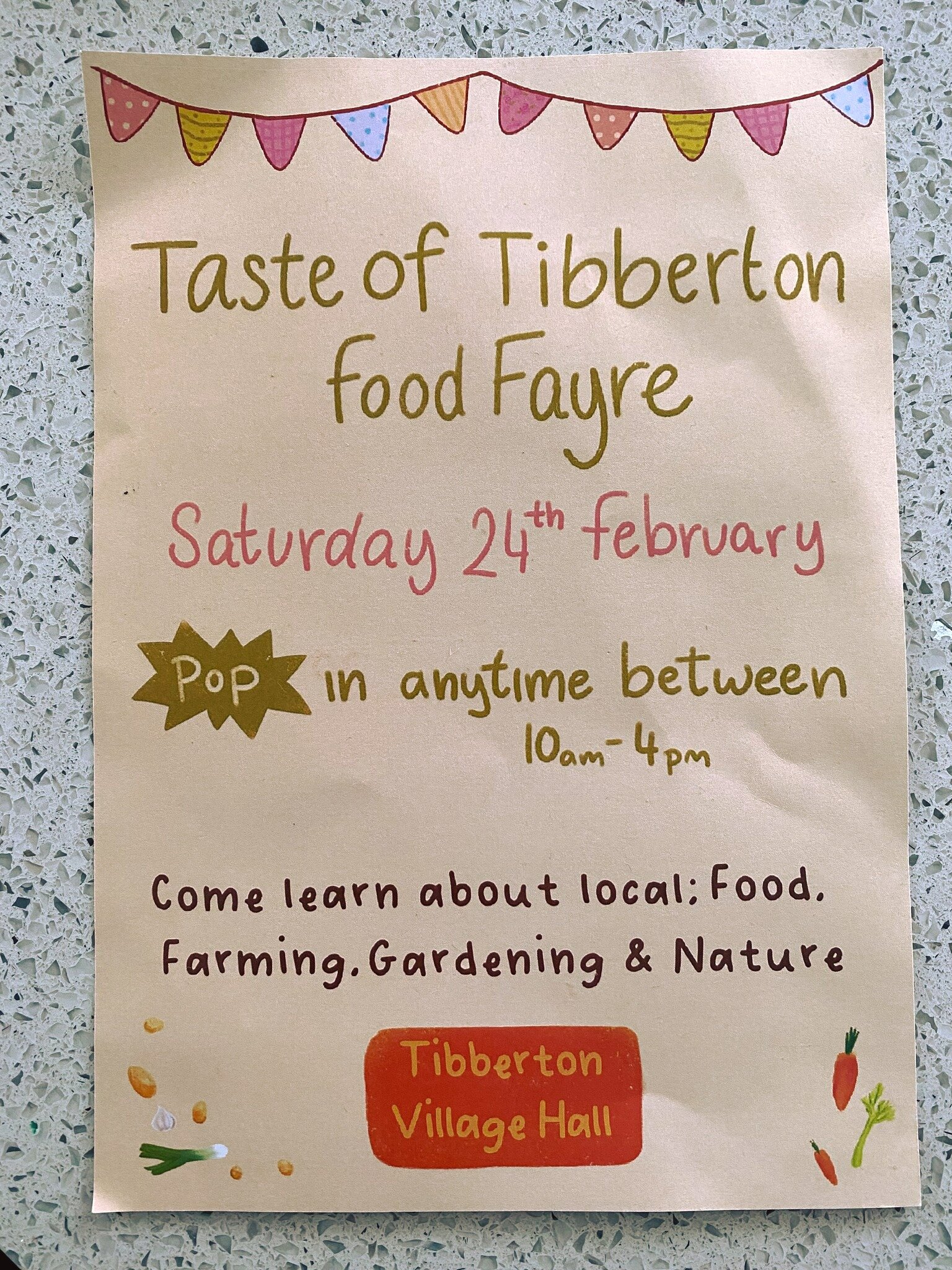 Come along to the exciting Taste of Tibberton Food Fayre this weekend...