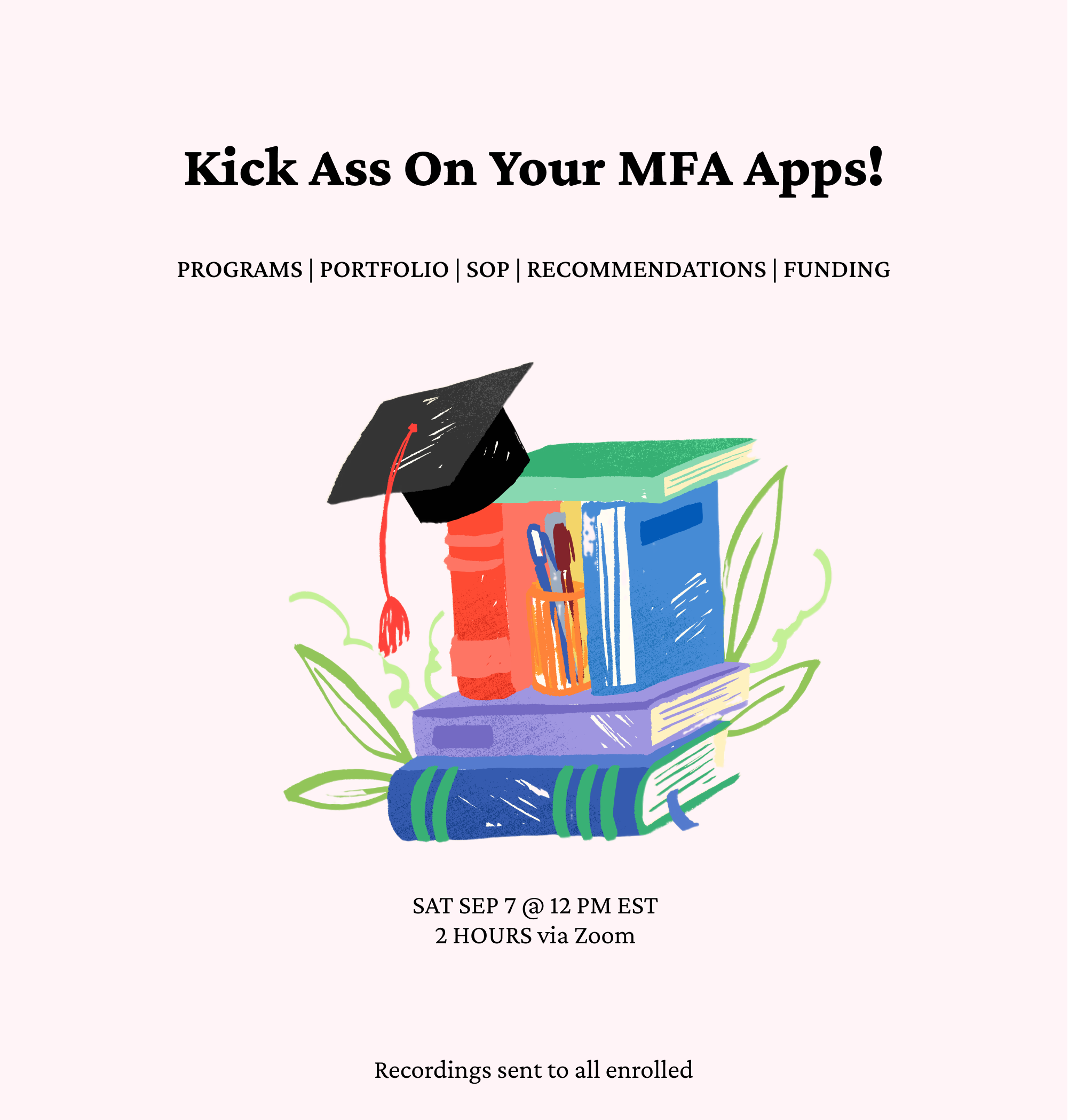 Courses, & Consults — ONLY POEMS