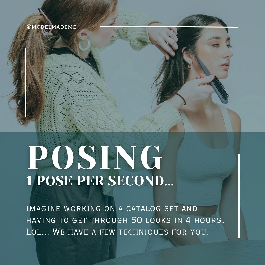 POSE: 1 pose per second 

Enrol for September: info@modelmademe.com

#yvrmodelling #pose #modelcoach #fashionmodels