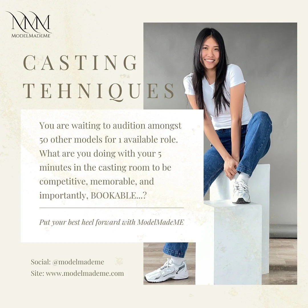 Casting Techniques; put your best heel forward&hellip; 👠 

Register for the August/September workshop!

#modelmademe #audition #castingdirectors #yvr