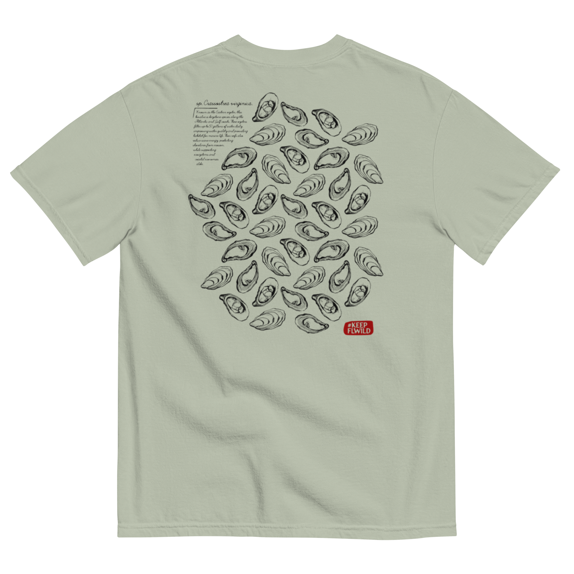 Crassostrea Tee | Bay Green