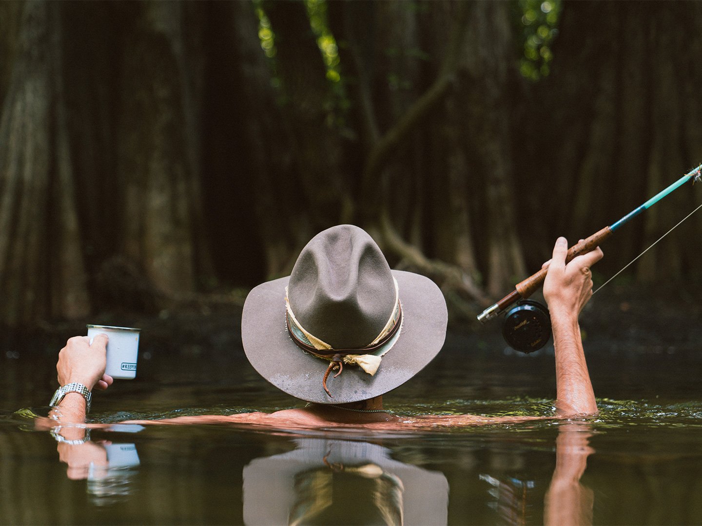 The river is a special place. It all seems to slow down here. Morning coffee and a fiberglass fly rod are pretty much the only things I require.

This river isn't talked about too often and there's things I keep noticing about it that concern me desp