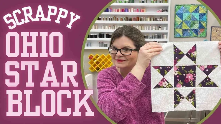 Ohio Star Quilt Block Tutorial — Sew The Distance