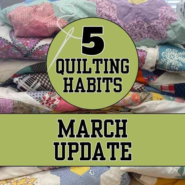 March Quilting Goals Update 