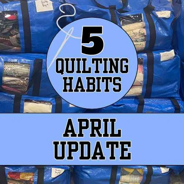 May Quilting Goals Update