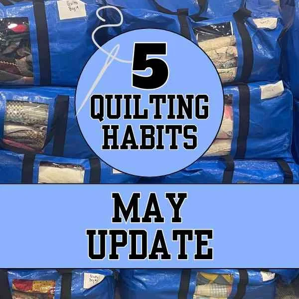 May Quilting Goals Update