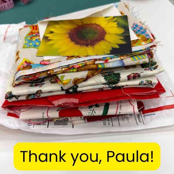 Pile of fabric paneils