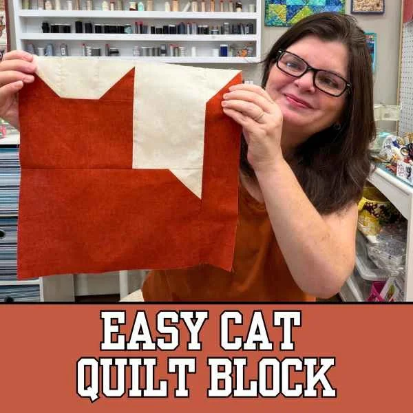 Cat Quilt Block