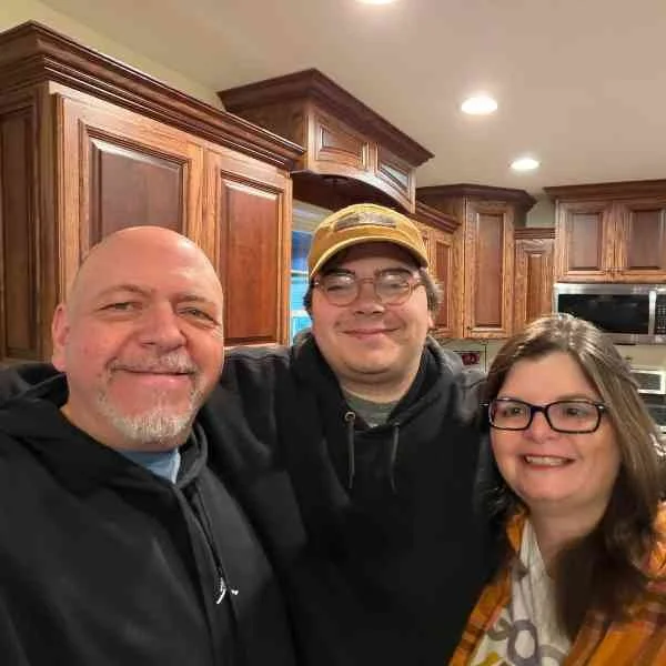 Kris, Brendan, and Mitchell