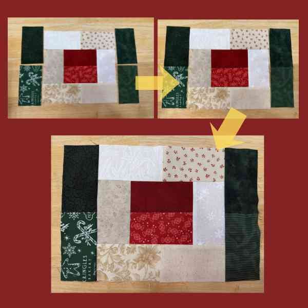 Side rectangles added to the block