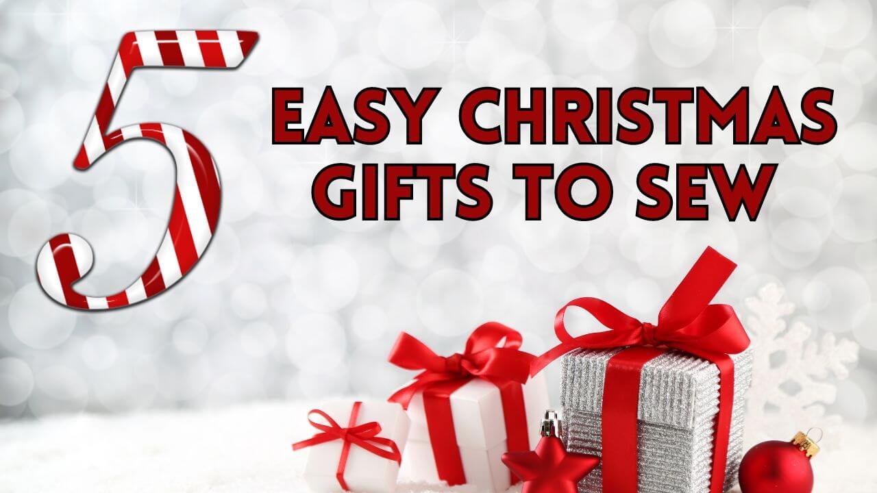 Christmas themed Thumbnail for 5 Easy Christmas Gifts