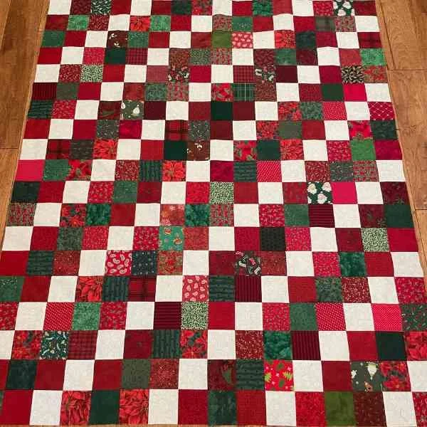 Sew Merry Scrap Quilt