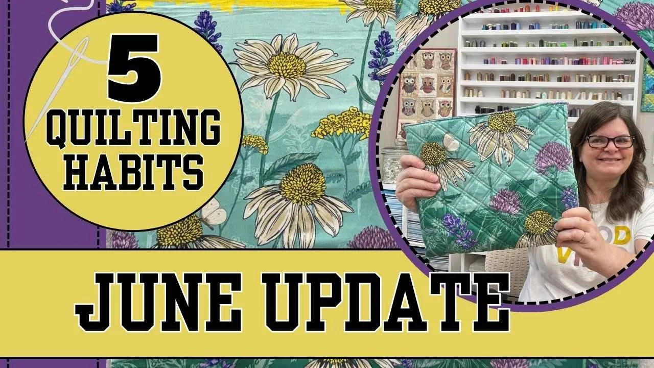 June 2026 Habit and Goal Update Youtube thumbnail Kris holding the iPad case