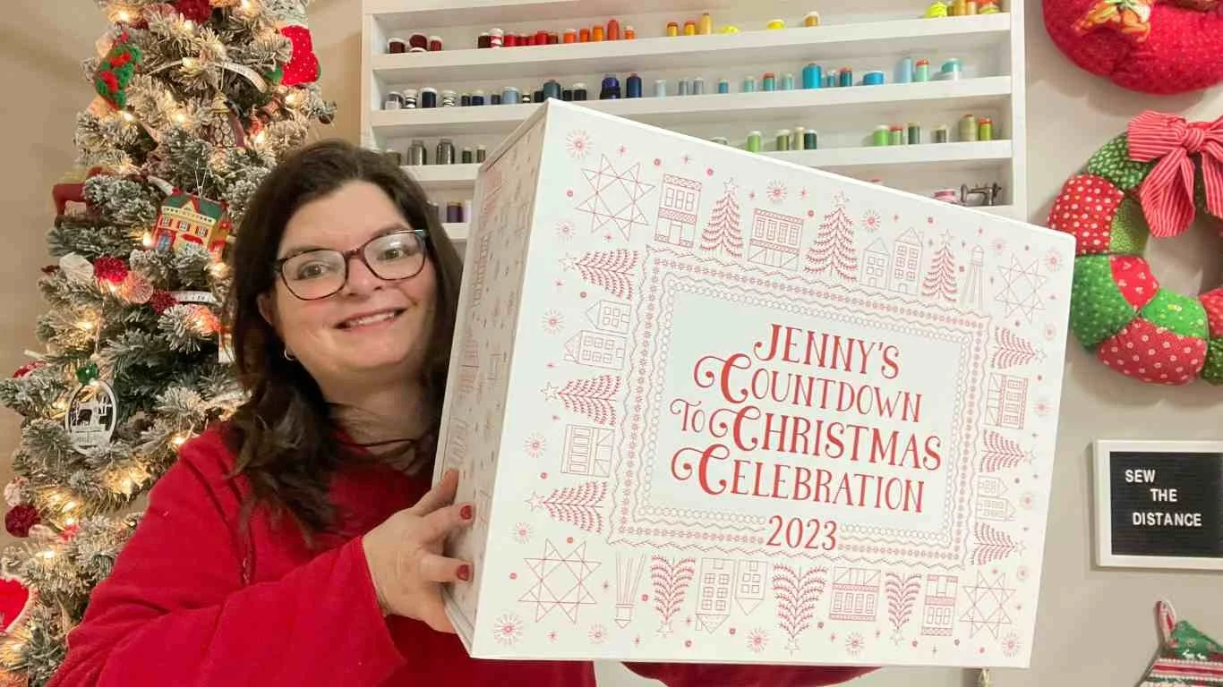 Thumbnail to Jennys Countdown to Christmas 2023 videos series