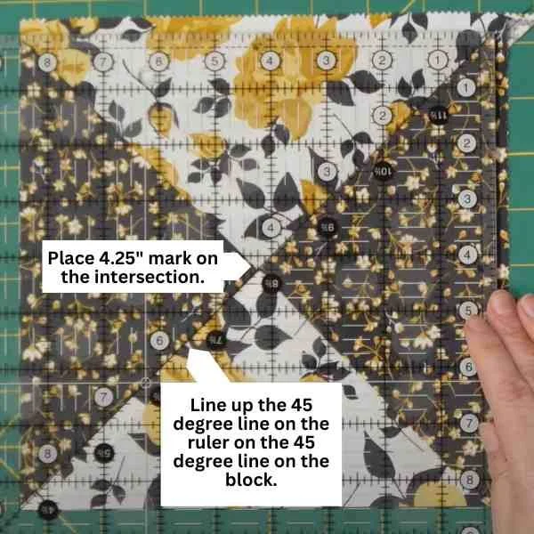 Just One Layer Cake Hourglass Quilt — Sew The Distance