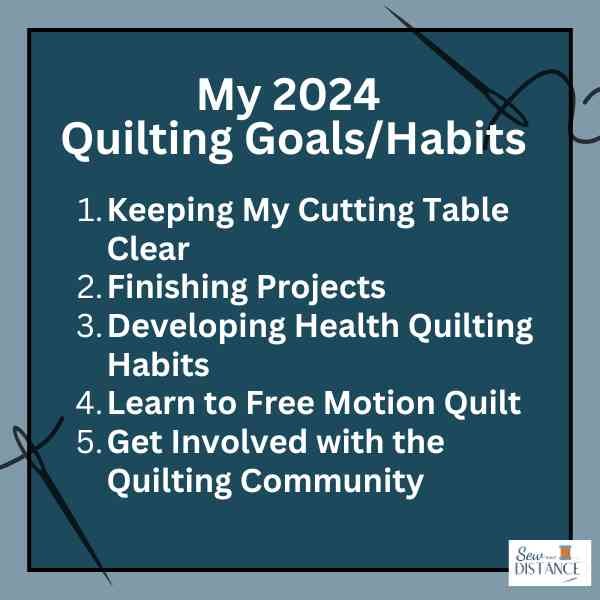 2024 Quilting Goals Graphic
