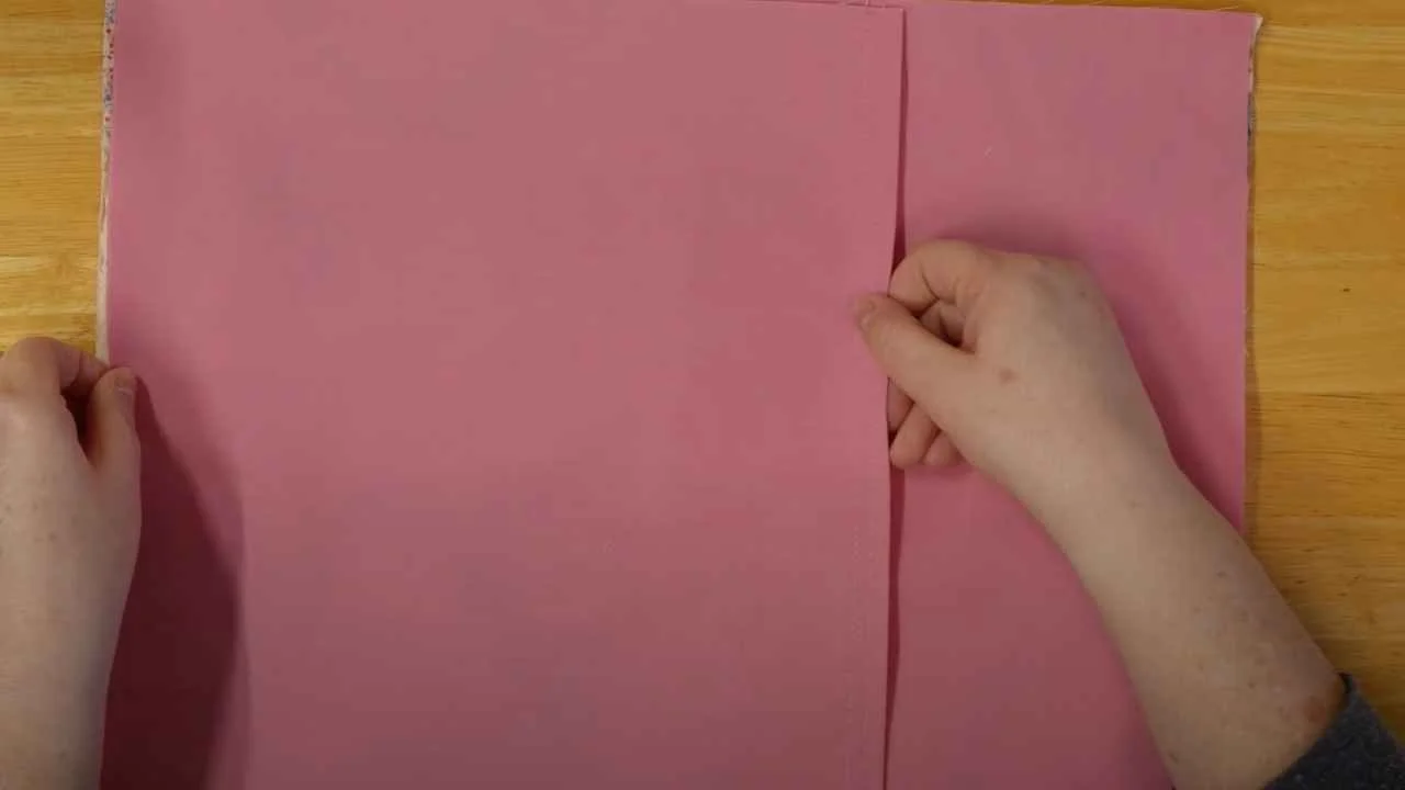 How to lay out the panel parts with Method 2.