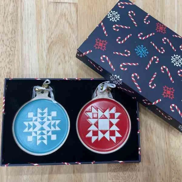Stoneware Ornaments