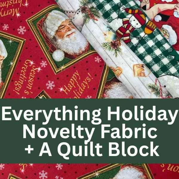 Everything Holiday Novelty Fabric